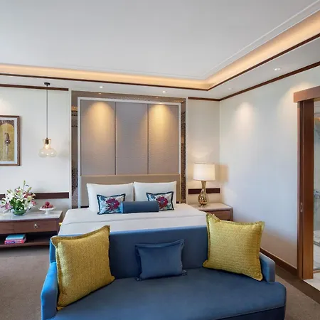 Tajview, Agra-Ihcl Seleqtions Hotel Agra  Room photo A bedroom at the Taj Mahal Palace